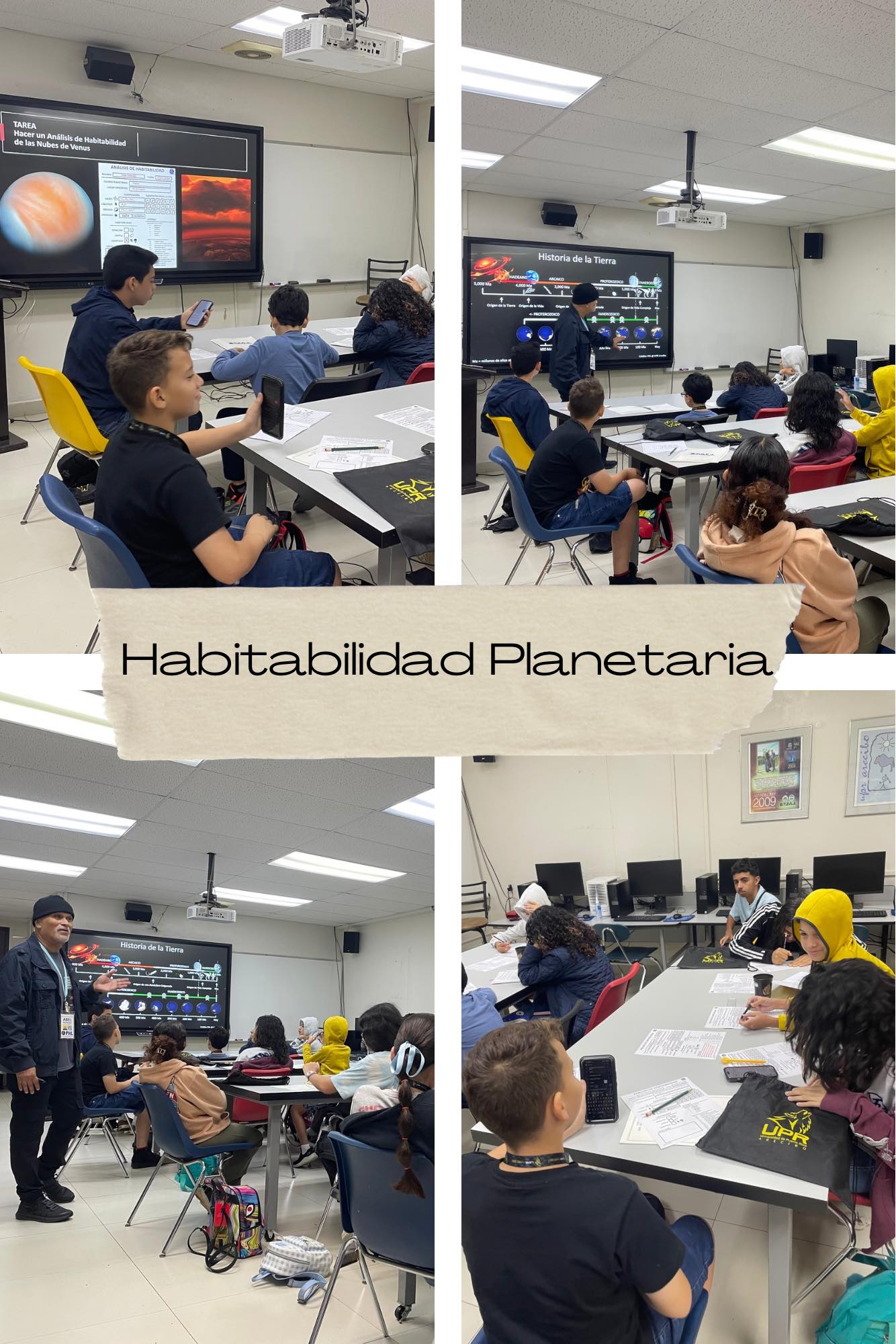 Planetary Habitability – Day 01 of ISMuL Summer STEM Academy 2024