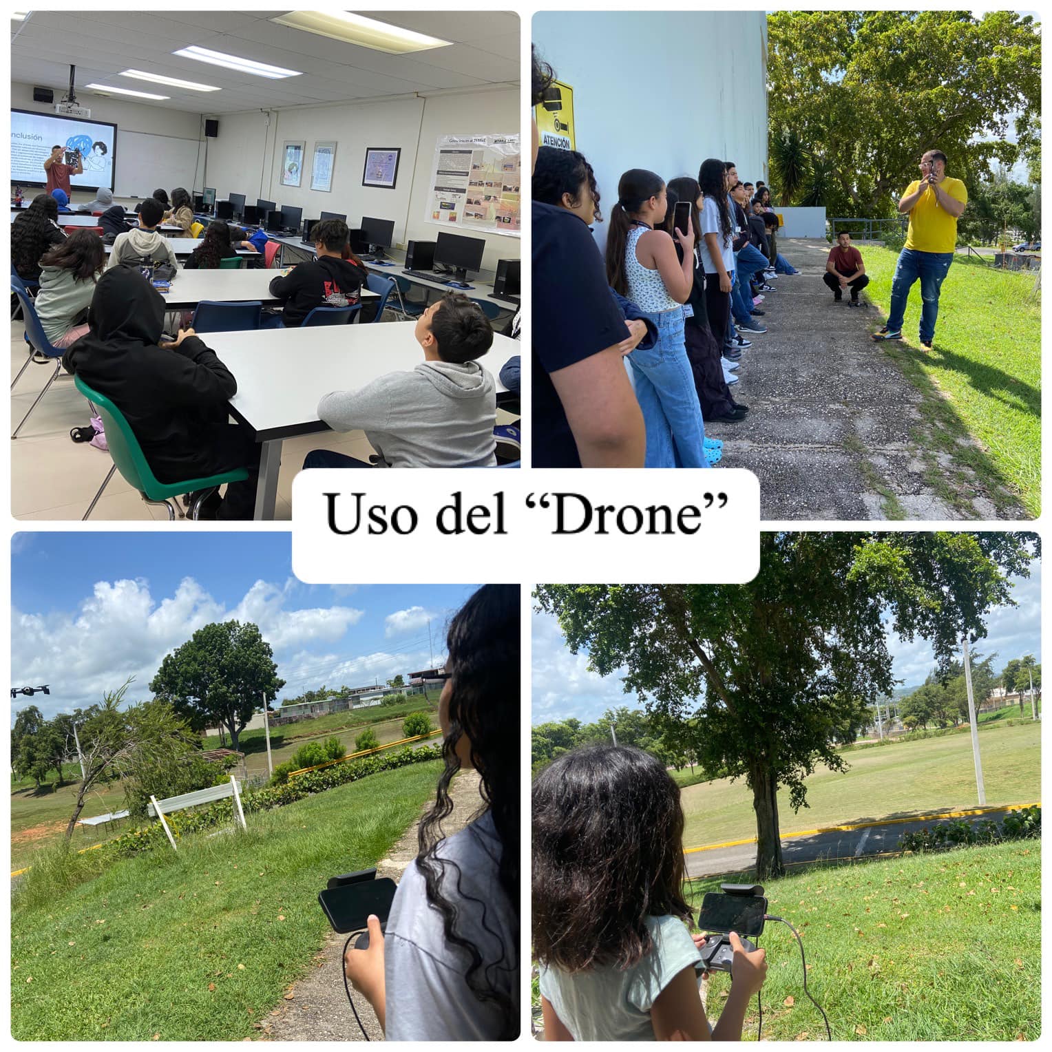 Using the Drone – Day 08 of ISMuL Summer STEM Academy 2024