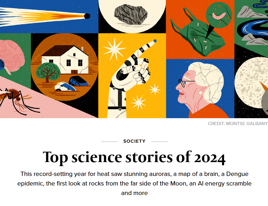 Prof. Mendez’s WOW! Signal Research Appears in “Top Science Stories of 2024”