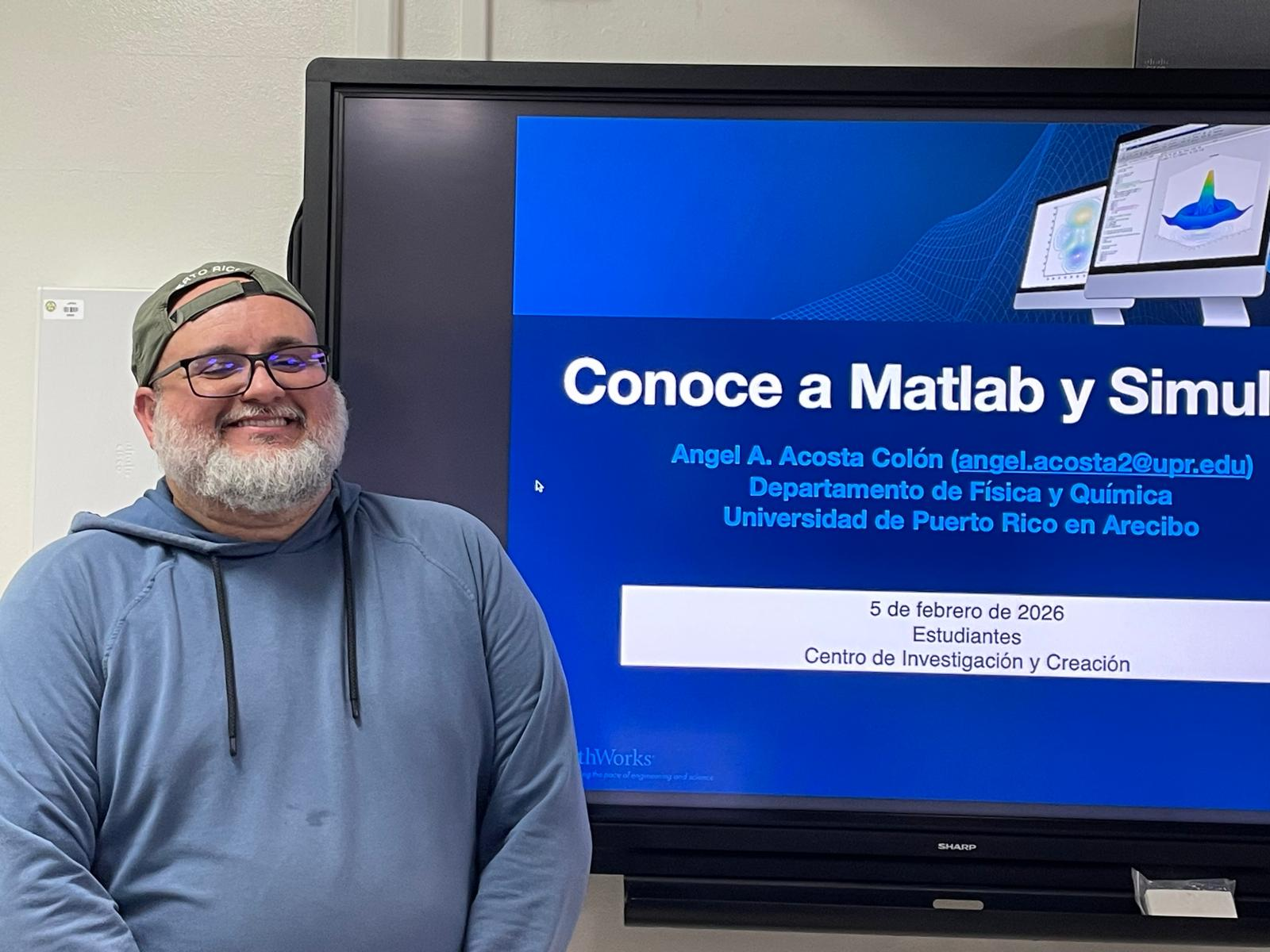 Prof. Acosta Teaches About Matlab and Simulink
