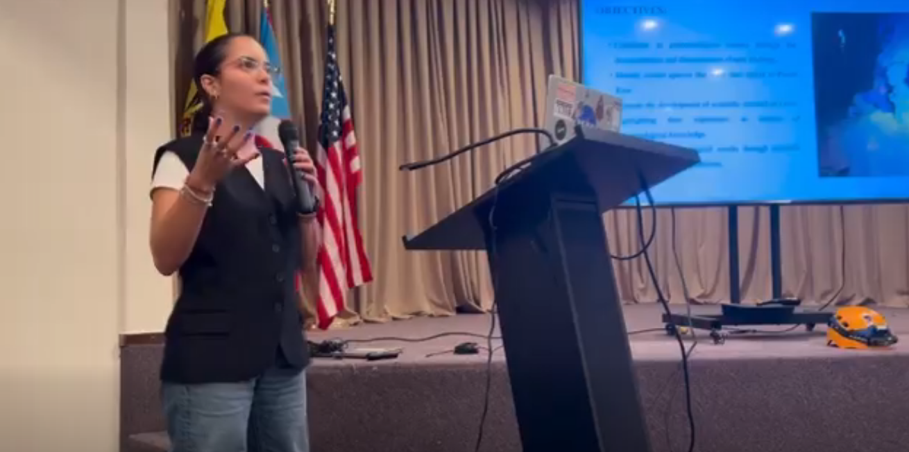 Student Sydnie Vazquez Presented Paleontological Research in the 7th Symposium of Cabachuelas